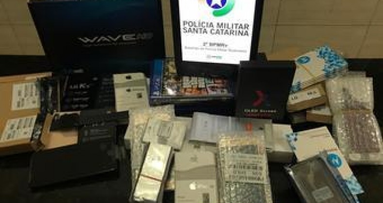 Mais de R$ 19 mil em mercadorias são aprendidas em São Lourenço do Oeste