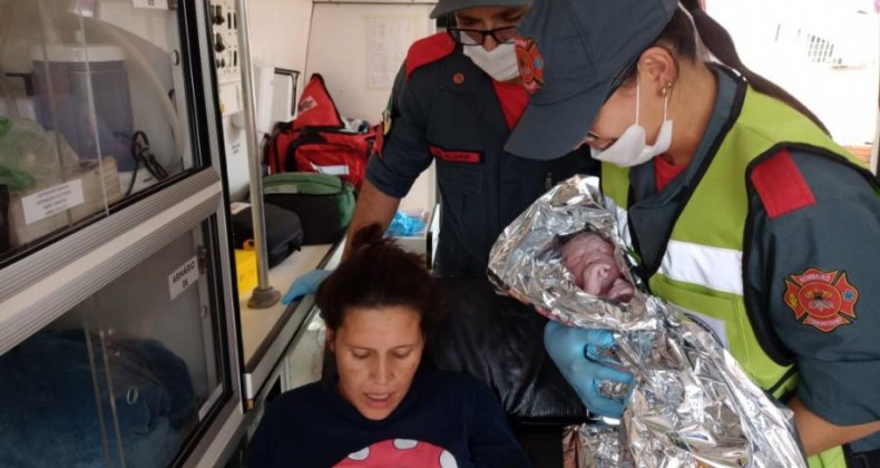Bombeiros realizam parto de emergência no Oeste de Santa Catarina
