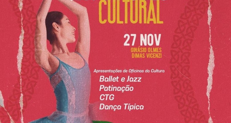 Espetáculo Cultural será realizado no próximo sábado em Nova Erechim