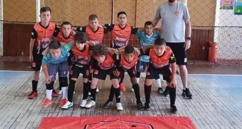 Sub 9 é vice campeão da Copa Brasileira de Futsal