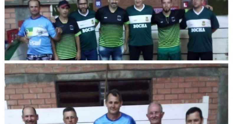 Primeiro jogo da final da Bocha aconteceu em Nova Erechim