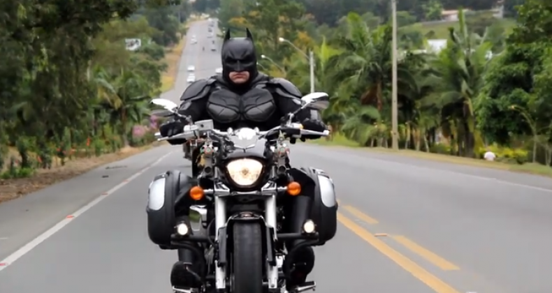 ‘BATMAN DO BRASIL' INICIOU PROJETO DE APOIO A PACIENTES COM CÂNCER EM SC