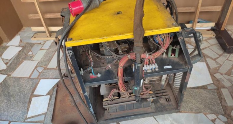 Máquina de solda roubada em Pinhalzinho é recuperada em Palma Sola