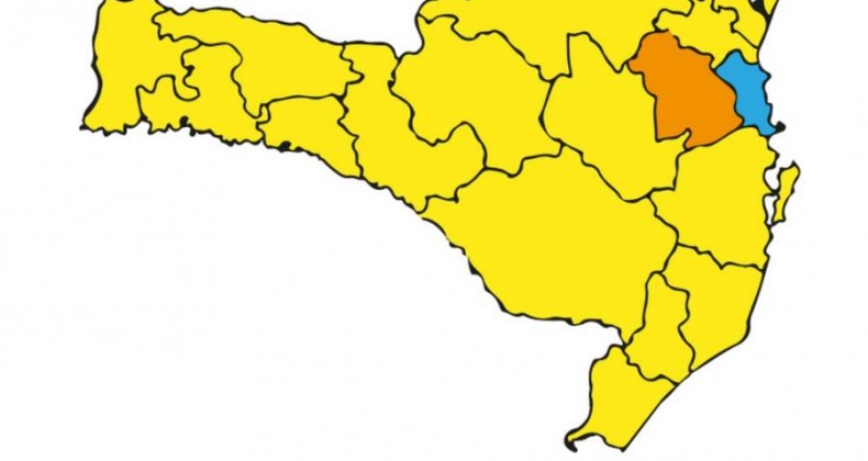 SC tem uma região em risco grave para Covid, diz Estado