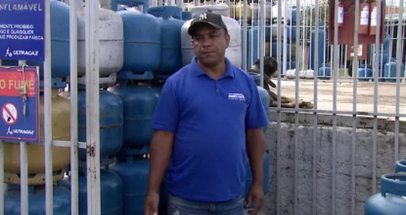 Revendedor de gás de cozinha em SC enfrenta dificuldades após aumento