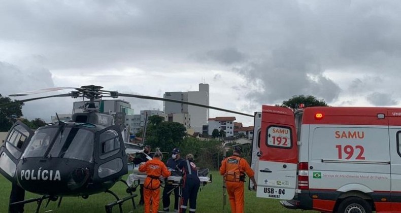 SAER REALIZA TRANSFERÊNCIA DE IDOSO VÍTIMA DE INFARTO PARA HOSPITAL