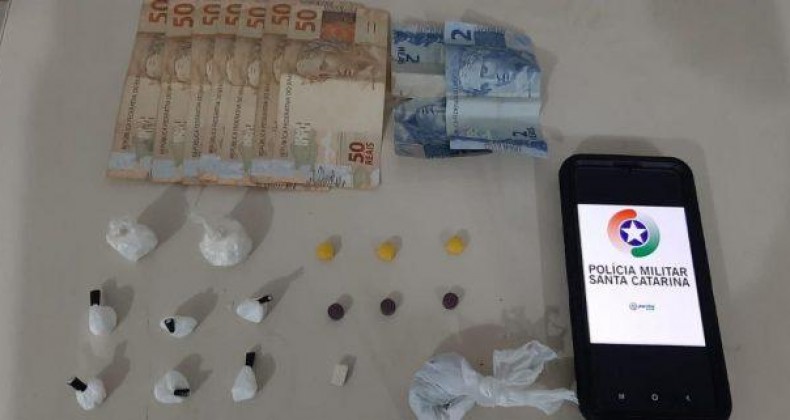 Adolescente é apreendido por tráfico de drogas em Chapecó