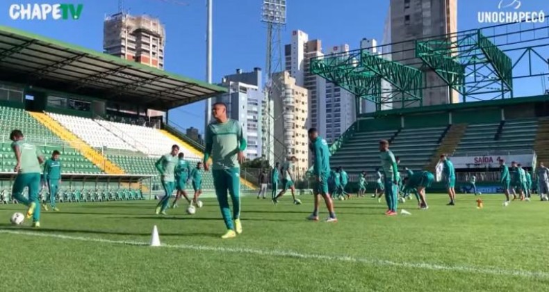 Chapecoense encerra preparação para enfrentar o Novorizontino