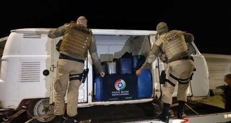 Homem é preso em flagrante por contrabando de combustível na fronteira