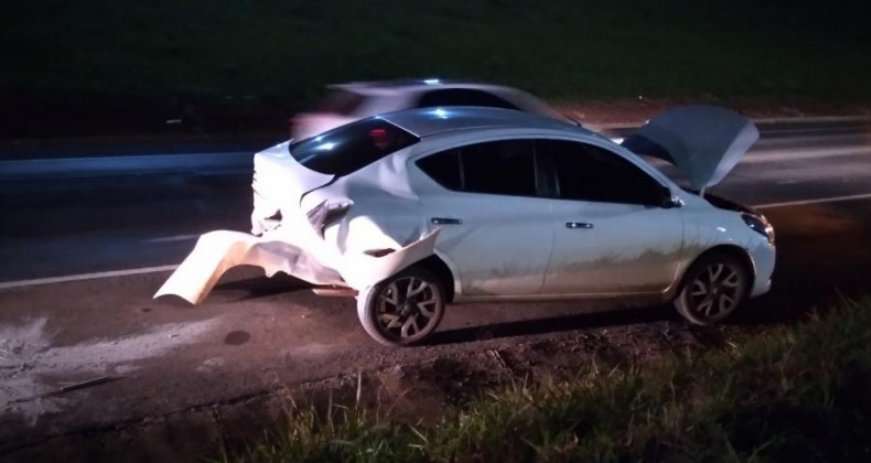 APÓS COLISÃO, MOTORISTA SE EVADE DO LOCAL EM PINHALZINNHO