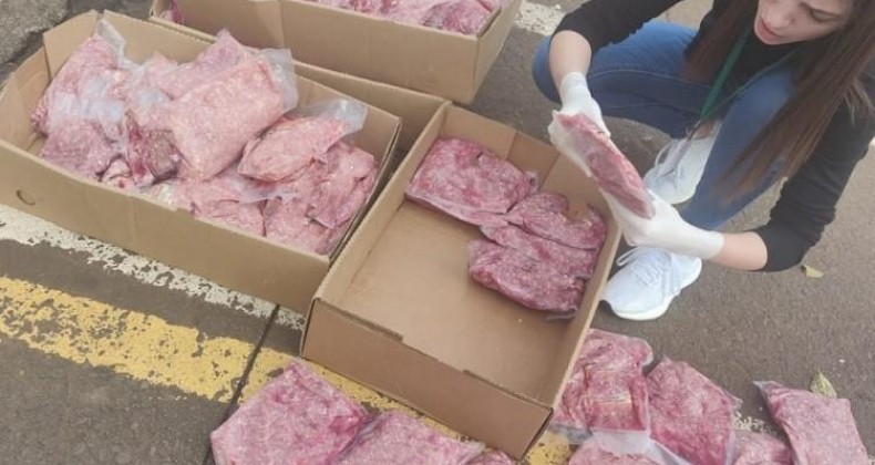 CARNE IRREGULAR DA MERENDA ESCOLAR É CONFISCADA EM PINHALZINHO