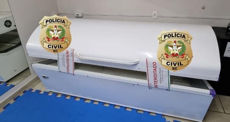 Clínica estética clandestina é interditada no Oeste de Santa Catarina