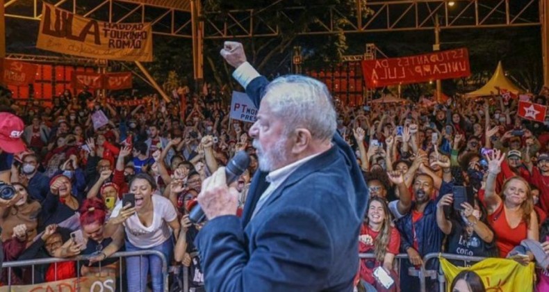 ROTEIRO DE LULA EM SC NÃO TERÁ EVENTOS NA RUA