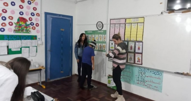 Avaliação nutricional dos estudantes é realizada em Nova Erechim