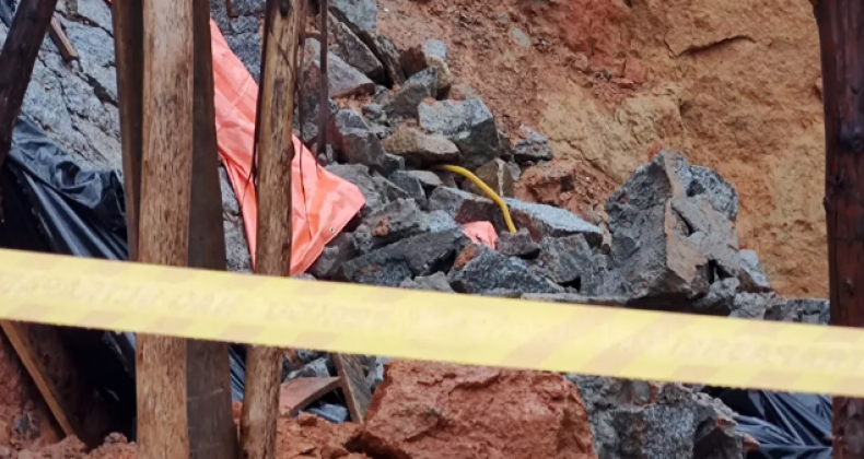 Homem morre após queda de muro provocada por chuva em SC