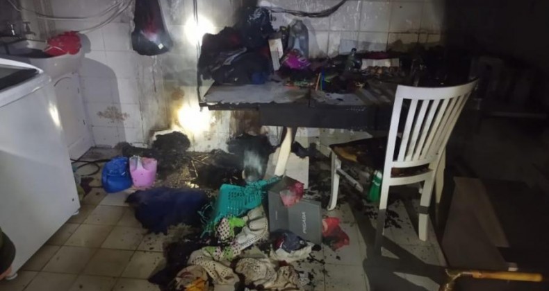 LAVANDERIA É DESTRUÍDA POR INCÊNDIO NO OESTE DE SANTA CATARINA