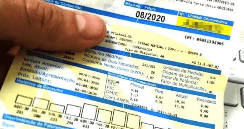 VALORES DAS BANDEIRAS TARIFÁRIAS DA CONTA DE LUZ TÊM ALTA DE ATÉ 63,7%