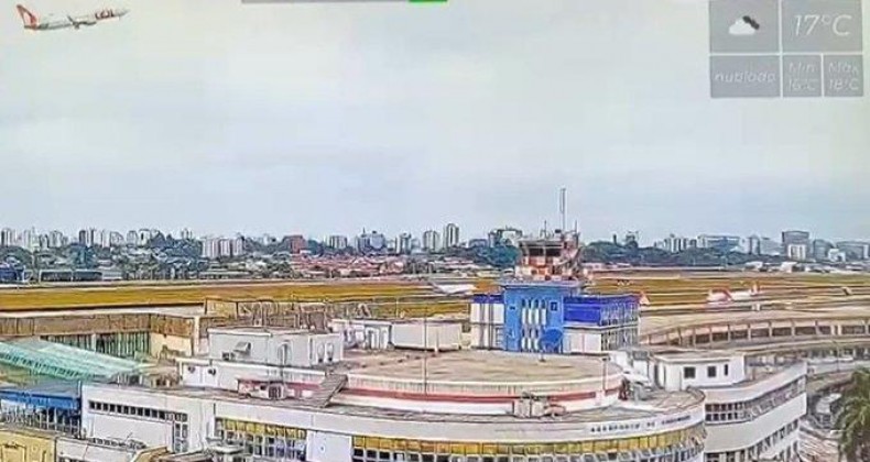 Aeronave arremete e evita colisão com outro avião em Congonhas