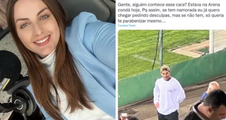 Jovem faz post procurando ‘crush’ que viu em estádio de SC e viraliza