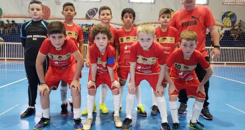 Sub 10 e 13 são destaque em gols na 4ª rodada do municipal de futsal