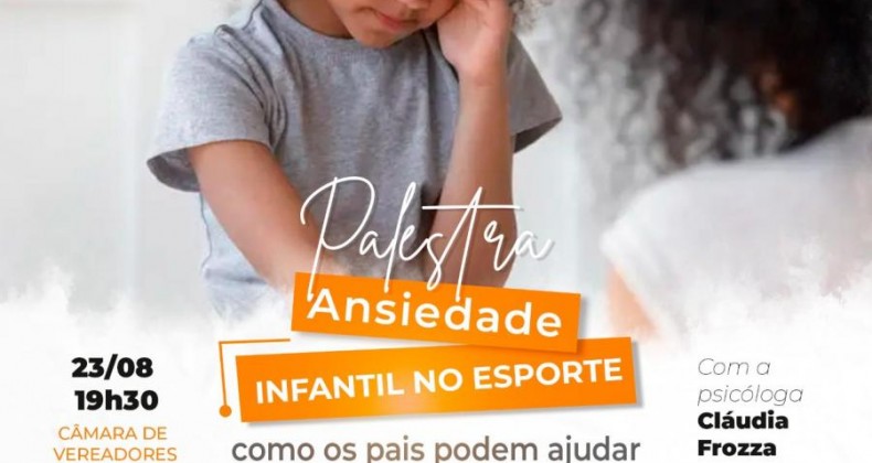 Ansiedade Infantil no Esporte será tema de Palestra em Nova Erechim