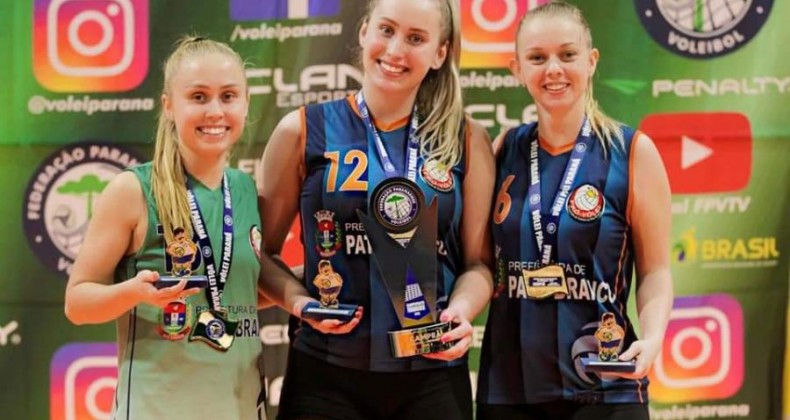 Atletas Saudadenses são Campeãs do Estadual Paranaense de Voleibol