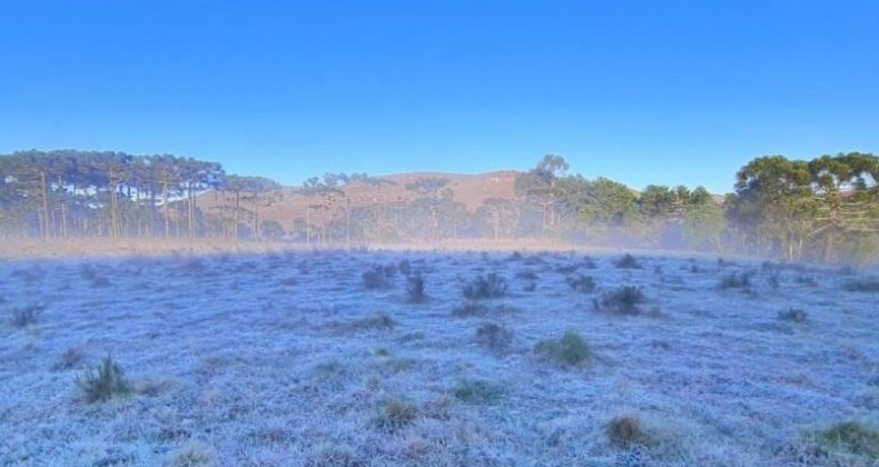 Frio e neve devem atingir Santa Catarina em novembro