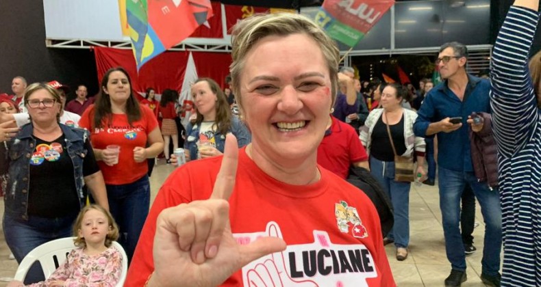 Luciane Carminatti foi a deputada estadual mais votada do PT em 2022