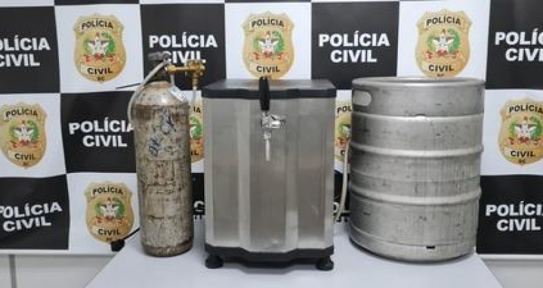 Polícia elucida estelionato e recupera chopeira na região de Chapecó