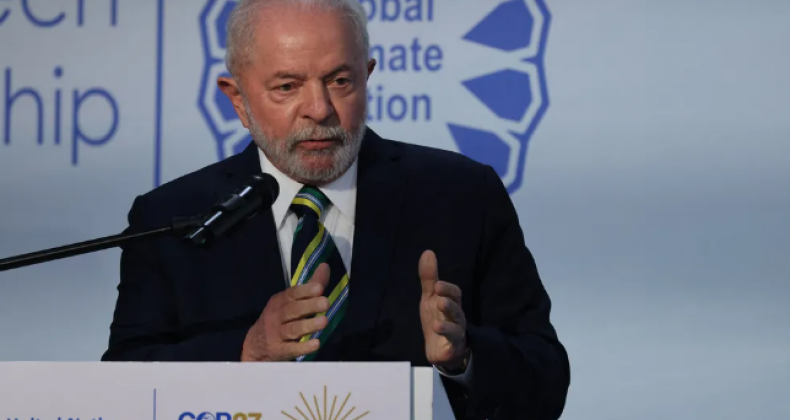 Lula diz que meta é zerar desmatamento, propõe aliança contra a fome e cobra países ricos