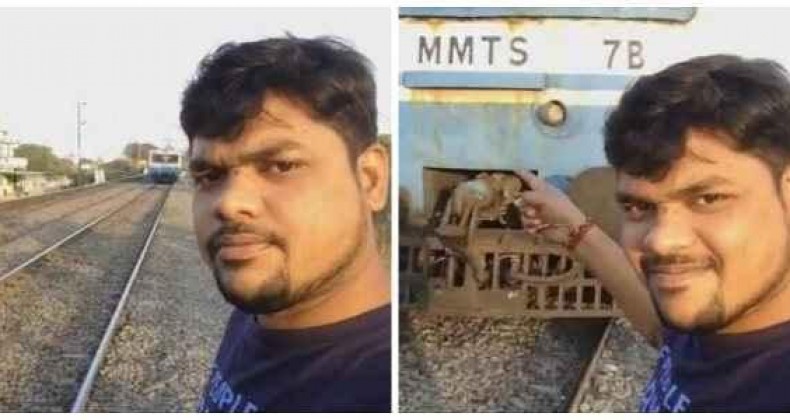 INDIANO É ATINGIDO POR TREM ENQUANTO FAZIA SELFIE PERTO DOS TRILHOS