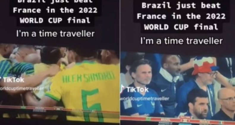 ‘Viajante do tempo’ afirma ter assistido a final da Copa e revela campeão