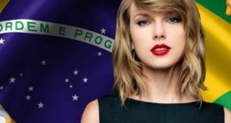 Taylor Swift fará show no Brasil, segundo jornalista