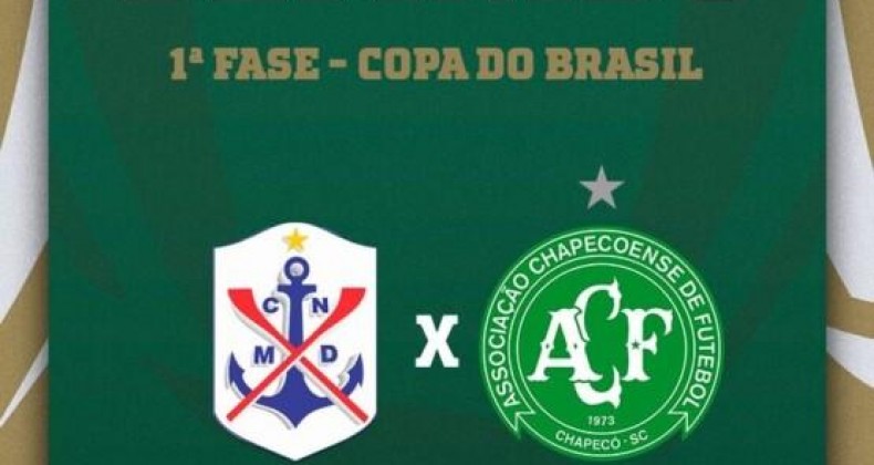 Decidido! Chapecoense conhece o adversário na primeira fase da Copa do Brasil