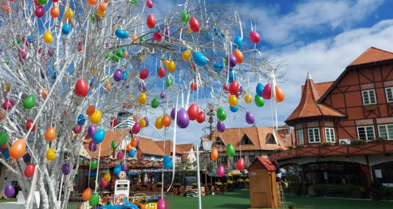 Páscoa em Blumenau começa nesta quinta e transforma Vila Germânica