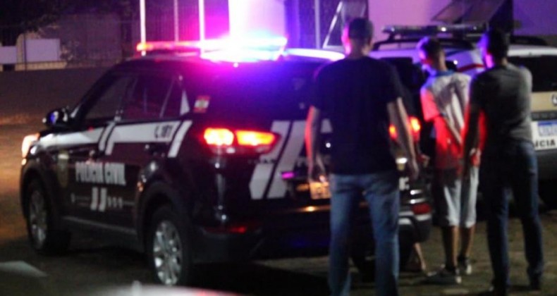 Três homens são presos por tráfico de drogas em Pinhalzinho