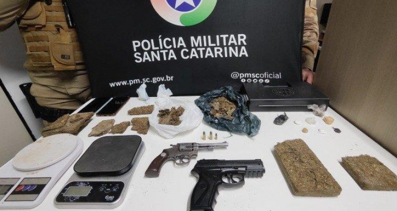 Jovens são presos por tráfico de drogas em Vargeão e Ponte Serrada