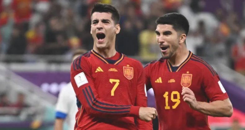 Espanha dá aula e estreia na Copa com goleada por 7 a 0 sobre Costa Rica