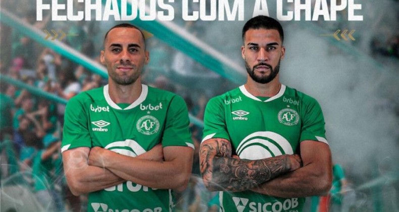 Chapecoense anuncia a contratação de dois novos jogadores