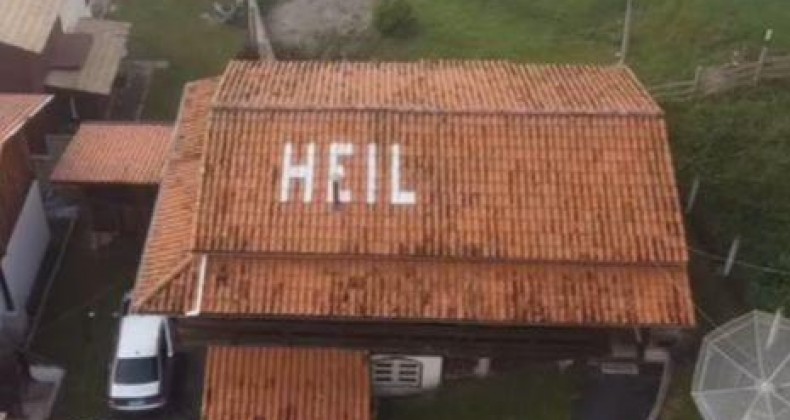 Palavra “Heil” em telhados de casas na Serra Catarinense gera acusação de nazismo