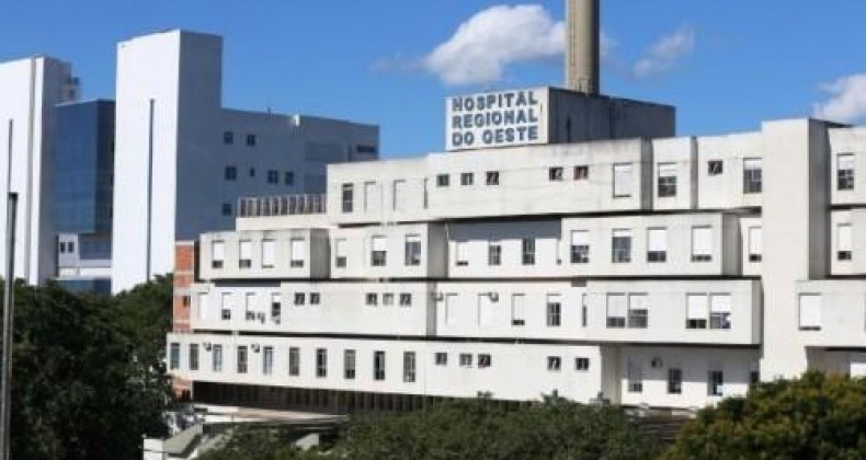 Hospital Regional do Oeste está com leitos de UTI próximo da lotação máxima
